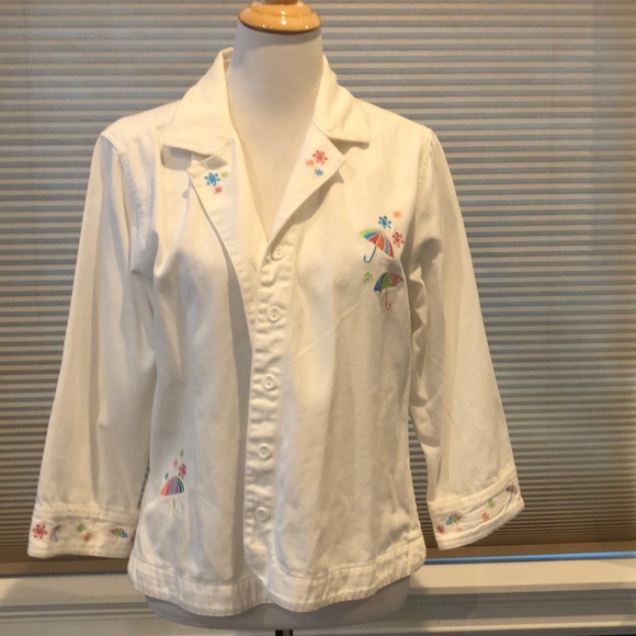 Spring themed jacket - Picture 1 of 2
